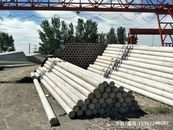 秀山190*10米非预应力水泥电线杆